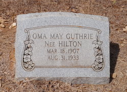Oma May <I>Hilton</I> Guthrie 