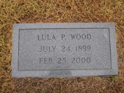 Lula Florence <I>Partin</I> Wood 