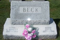 Effie <I>Long</I> Beck 