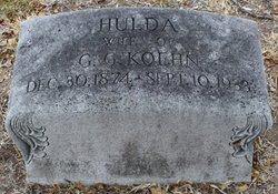Hulda <I>Schmidt</I> Koehn 