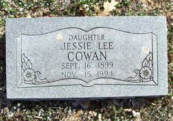 Jessie Lee Cowan 