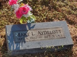 Mary Lee <I>Loftis</I> Aydelott 