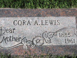 Cora A. <I>Alexander</I> Lewis 