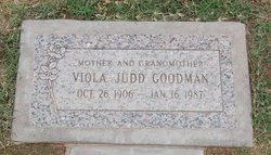 Viola <I>Judd</I> Goodman 