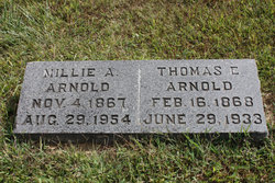 Millie Ann <I>Ragsdale</I> Arnold 