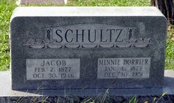 Minnie <I>Dorrier</I> Schultz 