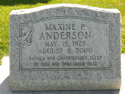 Maxine P. <I>Schmidt</I> Knigge Anderson 
