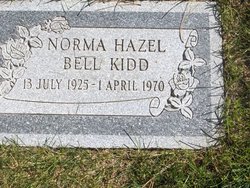 Norma Hazel <I>Bell</I> Kidd 