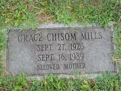 Grace Earnestine <I>Chisom</I> Mills 