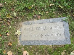 Mabel <I>Cooke</I> Allen 