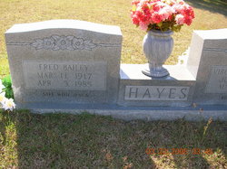 Fred Bailey Hayes 