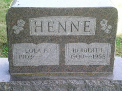 Herbert Lee “Herb” Henne 
