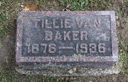 Tillie <I>Van Buskirk</I> Baker 
