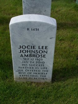 Jocie Lee <I>Johnson</I> Ambrose 