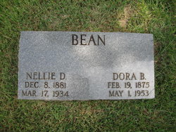 Nellie West <I>Duncan</I> Bean 