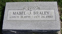 Mabel Jane <I>Hudnall</I> Braley 