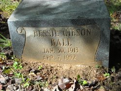 Bessie Mae <I>Gibson</I> Ball 