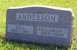 Ella <I>Hanson</I> Anderson 