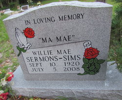 Willie Mae “Ma Mae” <I>Sermons</I> Sims 