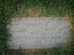 Hazel <I>Roberts</I> Peck 