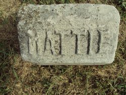 Martha E. “Mattie” <I>Thumb</I> Cleghorn 