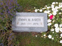 Emma Marie <I>Moritz</I> Barth 