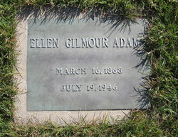 Ellen <I>Gilmour</I> Adams 