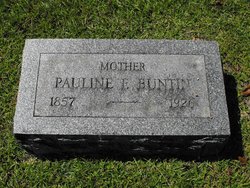 Pauline <I>Miller</I> Buntin 