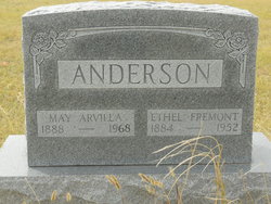 May Arvilla <I>Guilford</I> Anderson 