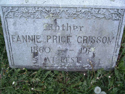 Fannie Elizabeth <I>Price</I> Grissom 