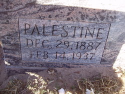Palestine <I>Hefner</I> Bates 