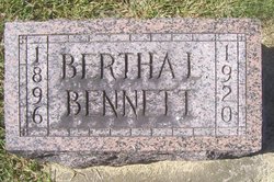 Bertha L <I>Hall</I> Bennett 