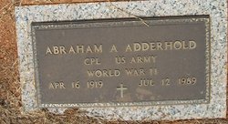 Abraham Alexander Adderhold 