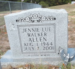 Jennie Lue <I>Walker</I> Allen 