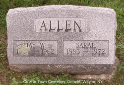 Sarah <I>Schilleman</I> Allen 