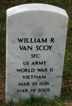 SFC William Rogers Van Scoy 