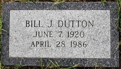 Bill Joe Dutton 
