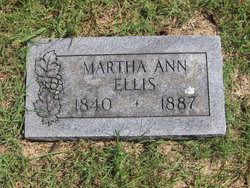 Martha Ann <I>Rudy</I> Ellis 