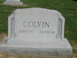 Jennette <I>Fowler</I> Colvin 