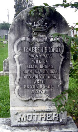 Elizabeth <I>Shatz</I> Shomo 