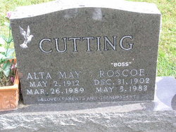 Alta May <I>Williams</I> Cutting 