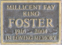 Millicent Fay <I>King</I> Foster 
