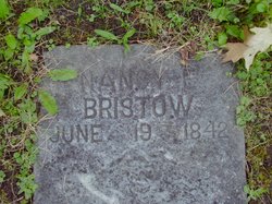 Nancy Eliza <I>Allison</I> Bristow 