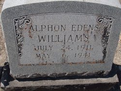 Alphon C <I>Edens</I> Williams 
