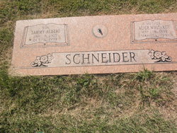 Alice Mary <I>Whitaker</I> Schneider 