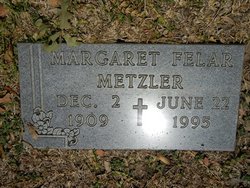 Margaret <I>Felar</I> Metzler 