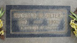 Augusta M. <I>Mattrisch</I> Detert 