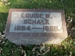 Louise B. <I>Woizeski</I> Schalk 