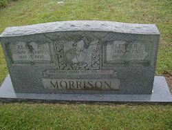 Pearl Dora <I>Patterson</I> Morrison 