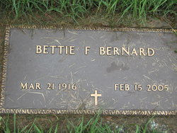 Bettie Gertrude <I>Flanagan</I> Bernard 